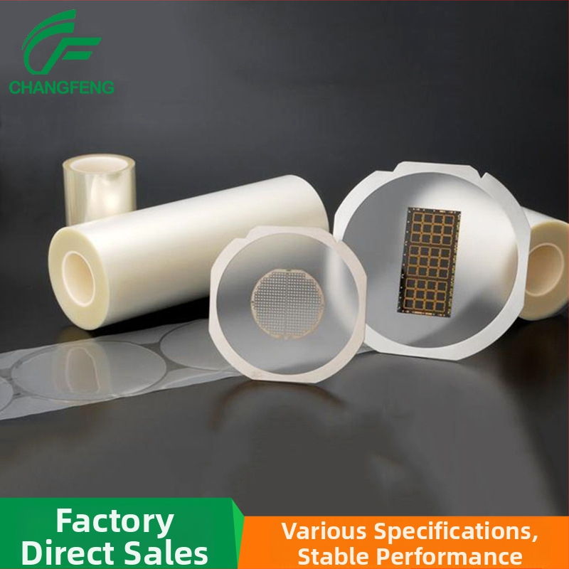 Персонализирана UV филмова лента за защита на чипове (дебелина 0.07–0.203 мм; материал PO/PET; пропускливост 85%; серия UV cutting film; модел U2151)