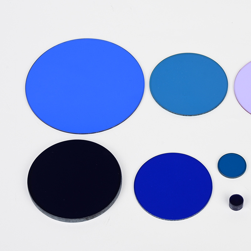 Бандпас филтър, абсорбиращ тип оптично стъкло, за оптични инструменти, Subei Optical