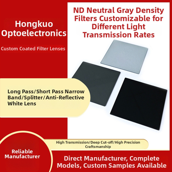 Neutral density filter ND2–ND256, sivo staklo, promjenjiva propusnost