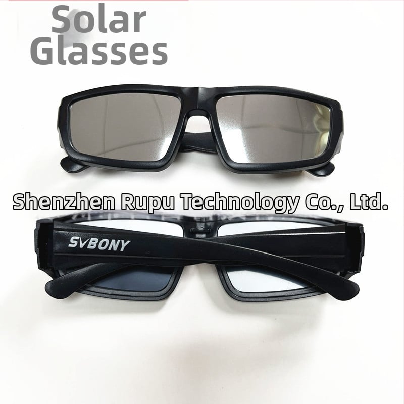 Okuliare na slnečné zatmenie ISO certifikované na pozorovanie Slnka