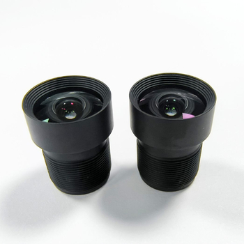 Обектив с фиксирана фокусировка за автомобилни камери и дронове — 3.2 мм фокусно разстояние, 119° широк ъгъл, M12 монтаж, Ø14 филтър, f/2.0