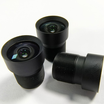 Обектив с фиксирана фокусировка за автомобилни камери и дронове — 3.2 мм фокусно разстояние, 119° широк ъгъл, M12 монтаж, Ø14 филтър, f/2.0