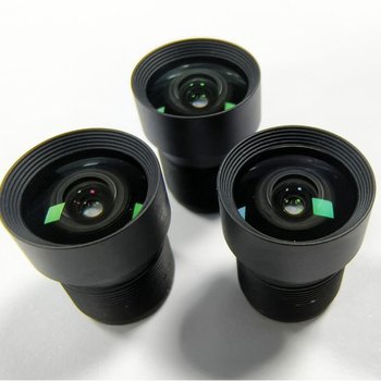 Обектив с фиксирана фокусировка за автомобилни камери и дронове — 3.2 мм фокусно разстояние, 119° широк ъгъл, M12 монтаж, Ø14 филтър, f/2.0