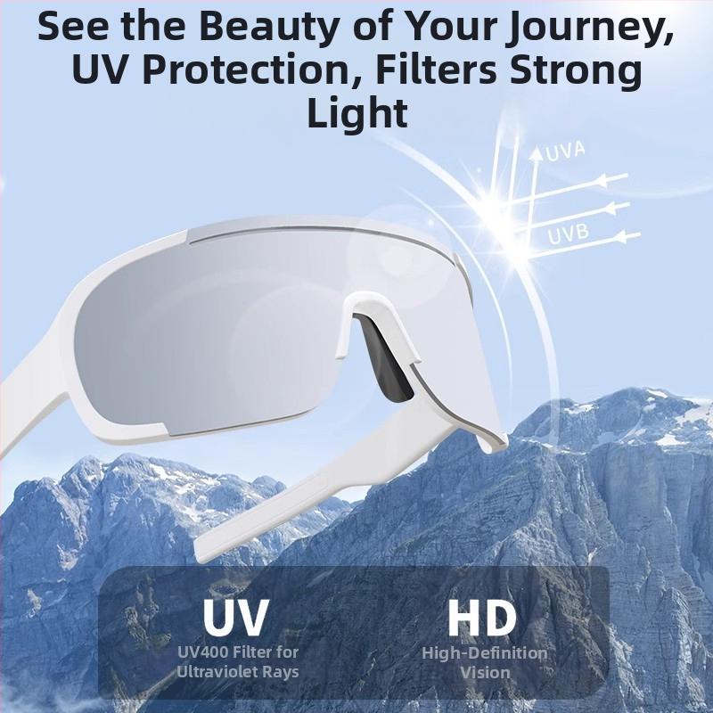 Cyklistické okuliare pre outdoorové lezecké aktivity s UV ochranou, odolné voči vetru a piesku, model 985, Tingxuan
