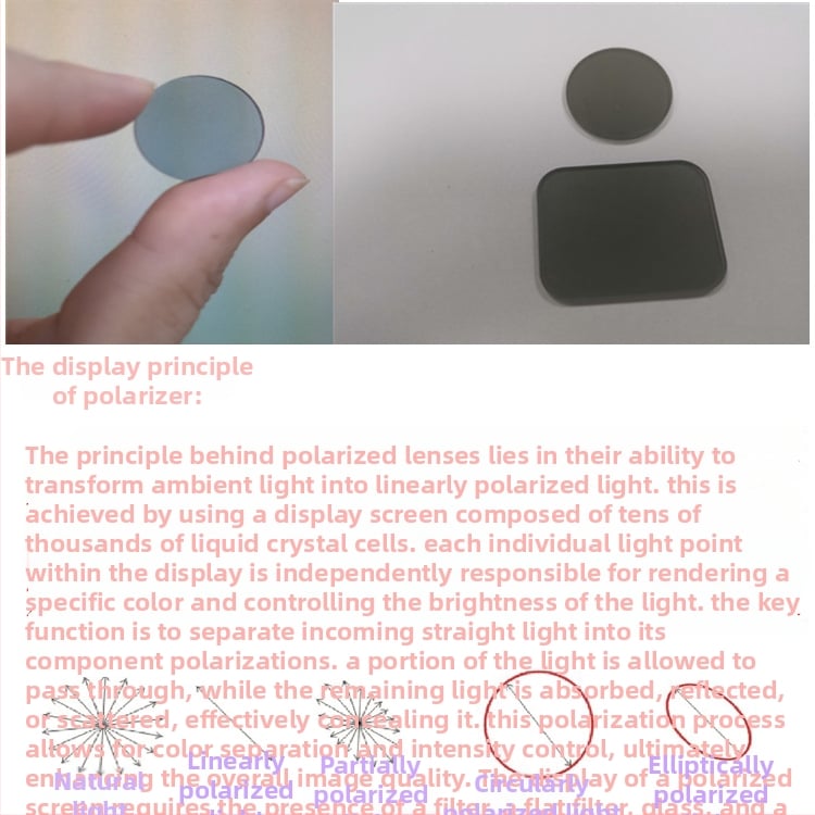 RealD kino 3D okuliare s polarizáciou | Model KT-CPL | Značka Kaitao Optics | Tvar: štvorcový/okrúhly/prispôsobiteľný | Materiál: PC/sklo | Hlavný účel: spracovanie prirodzeného a polarizovaného svetla