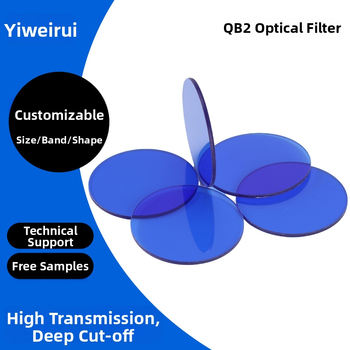 QB2 optički filter, apsorpcijski tip, filtr od optičkog stakla, prilagodljiv