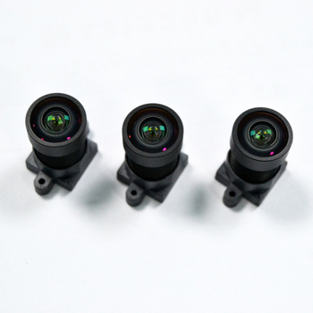 Обектив с фиксиран фокус за видеоконференции, 120° широк ъгъл, фокусно разстояние 2.4, диафрагма 2.6, монтаж M12×P0.5