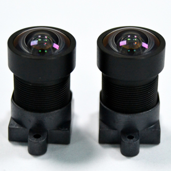 Обектив с фиксиран фокус за видеоконференции, 120° широк ъгъл, фокусно разстояние 2.4, диафрагма 2.6, монтаж M12×P0.5