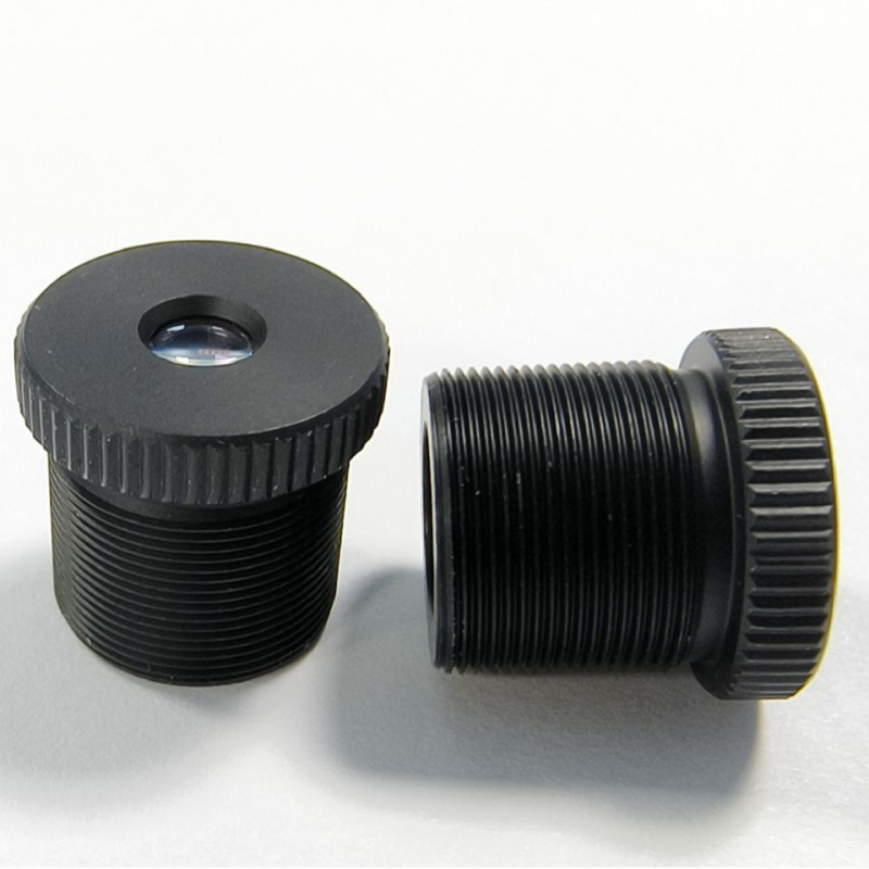 Леща за видеонаблюдение с фиксиран фокус и интелигентно идентифициране, 15 мм фокусно разстояние, f/4.8, 23.4° широк ъгъл, 4G+IR, филтър φ14