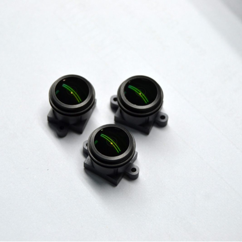 Обектив с фиксиран фокус за ултраширок ъгъл, 200° зрително поле, фокусно разстояние 1.8, филтър φ16, конструкция 6G+IR+Metal