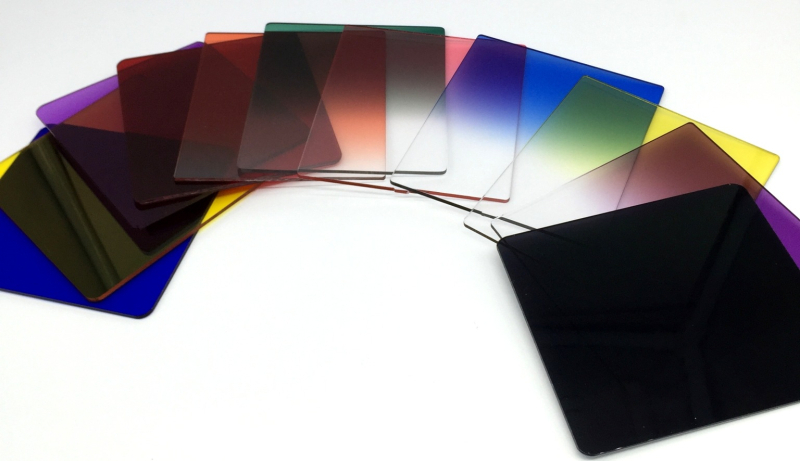 Set de filtre gradient pătrat pentru camere — filtru gradient, procesare OEM, compatibil cu mai multe montaje