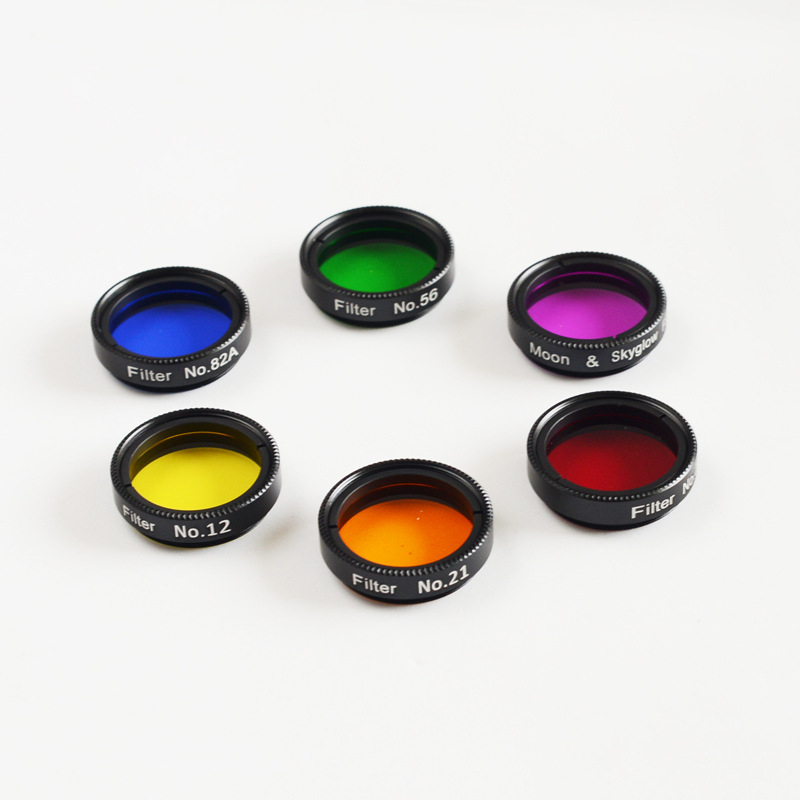 Ažurirani Nebula filter sa šest boja za Moon filter promjera 1,25 inča (31,7 mm)