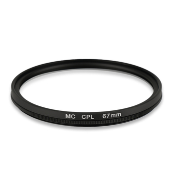 Filtru CPL pentru obiectiv DSLR cu strat MRC multi-strat dublu, impermeabil, anti-murdărie, acoperire AR