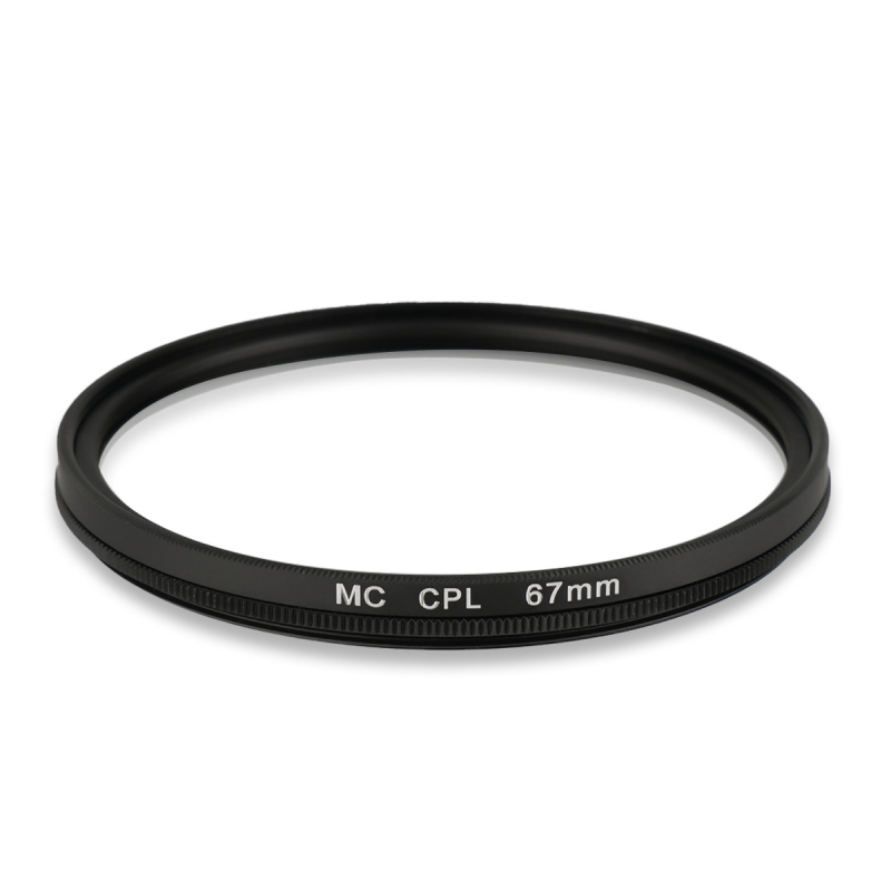 Filtru CPL pentru obiectiv DSLR cu strat MRC multi-strat dublu, impermeabil, anti-murdărie, acoperire AR
