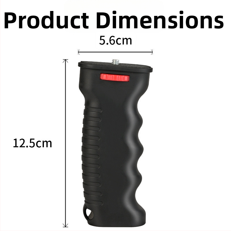 Ručný stabilizátor pre mobilný telefón pre živé prenosy — grip typ držiaka, plastové telo, nosnosť do 2 kg, stolný VLOG osvetľovací set