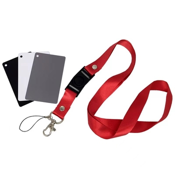 Set de carduri gri pentru fotografie – Card de referință gri 18% și Card de balans al albului; Brand: Guest Debao