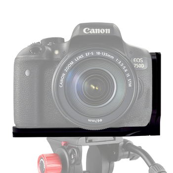 Κεφαλή τρίποδου για κάμερα με L-σχήματος κάθετη βάση (BL-132c, κράμα αλουμινίου, φορτίο 2–5 kg)