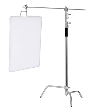 Echipament de iluminare reflectorizant pentru fotografie, cadru în formă de C din fibră de carbon, potrivit pentru live și filmări, încărcare 2-5 kg, greutate 3 kg