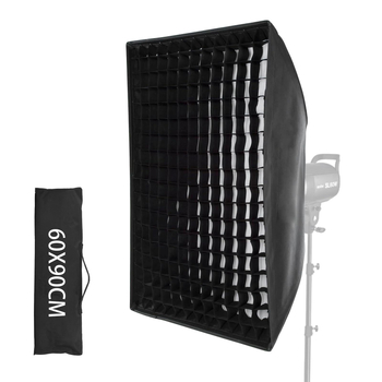 MR6090 Mäkké svetlo zariadenie pre Baorong lampy, blesky a konštantné svetlá; Oxford tkanina s reflexnými čiastočkami; maximálna záťaž 2–5 kg