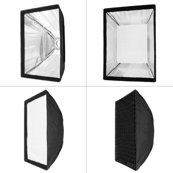 MR6090 Mäkké svetlo zariadenie pre Baorong lampy, blesky a konštantné svetlá; Oxford tkanina s reflexnými čiastočkami; maximálna záťaž 2–5 kg