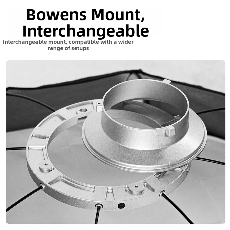 PSCS21 Soft Light Box, hliníková zliatina konštrukcia, maximálna nosnosť 2 kg, hmotnosť 1,36 kg, vhodné pre filmové a televízne osvetlenie