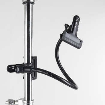 Κεφαλή τρίποδου με διπλό σφιγκτήρα από σίδηρο για φωτογραφία, βαριά κατασκευή, 0,37 kg