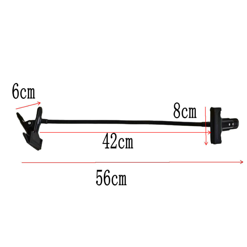 Κεφαλή τρίποδου με διπλό σφιγκτήρα από σίδηρο για φωτογραφία, βαριά κατασκευή, 0,37 kg