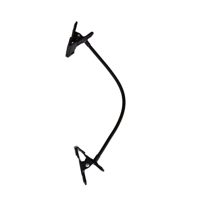 Κεφαλή τρίποδου με διπλό σφιγκτήρα από σίδηρο για φωτογραφία, βαριά κατασκευή, 0,37 kg