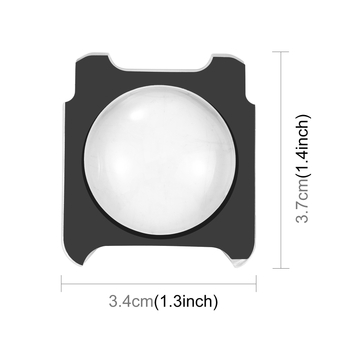 Puluz PU586B Protector de obiectiv adeziv pentru Insta360 ONE R/RS/Sphere