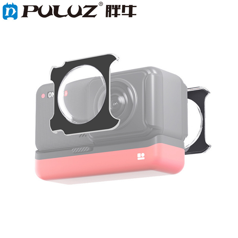 Puluz PU586B Protector de obiectiv adeziv pentru Insta360 ONE R/RS/Sphere