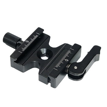 Fotografska oprema Univerzalna pločica za brzo oslobađanje s klipom za stativ, aluminijska legura, navoj 1/4-20 UNC, nosivost 6–10 kg, težina 0,5 kg