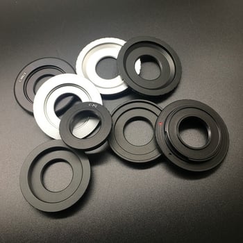 C-mount kino objektiv adapter prsten za bezzrcalne fotoaparate (NEX, M4/3, EOS M)