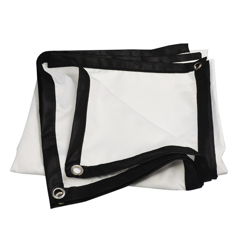 Ecran de proiecție pliabil din țesătură moale pentru uz casnic și cinema în aer liber