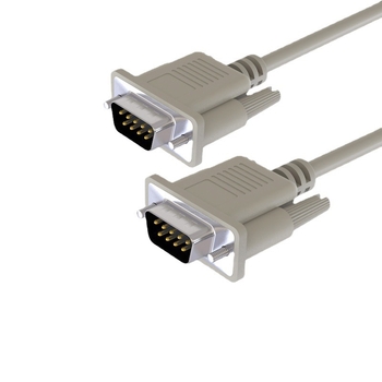 DB9 RS-232 сериен кабел, мъжки към женски, 1,5 м