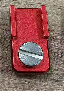 Placă montură fierbinte pentru cușcă de cameră și accesorii — aliaj de aluminiu, sarcină maximă 2 kg, greutate 0,013 kg, pentru DSLR