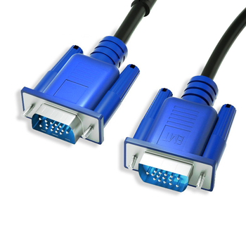 Cablu VGA pentru PC-uri desktop și monitoare, conectori placați cu nichel, fibră opticǎ