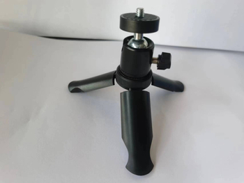 Проекторен трипод от алуминий, Chenrui, товароподемност до 3 кг, работна височина 10 см, диаметър на тръбата 15 мм