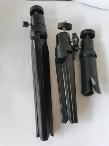 Проекторен трипод от алуминий, Chenrui, товароподемност до 3 кг, работна височина 10 см, диаметър на тръбата 15 мм