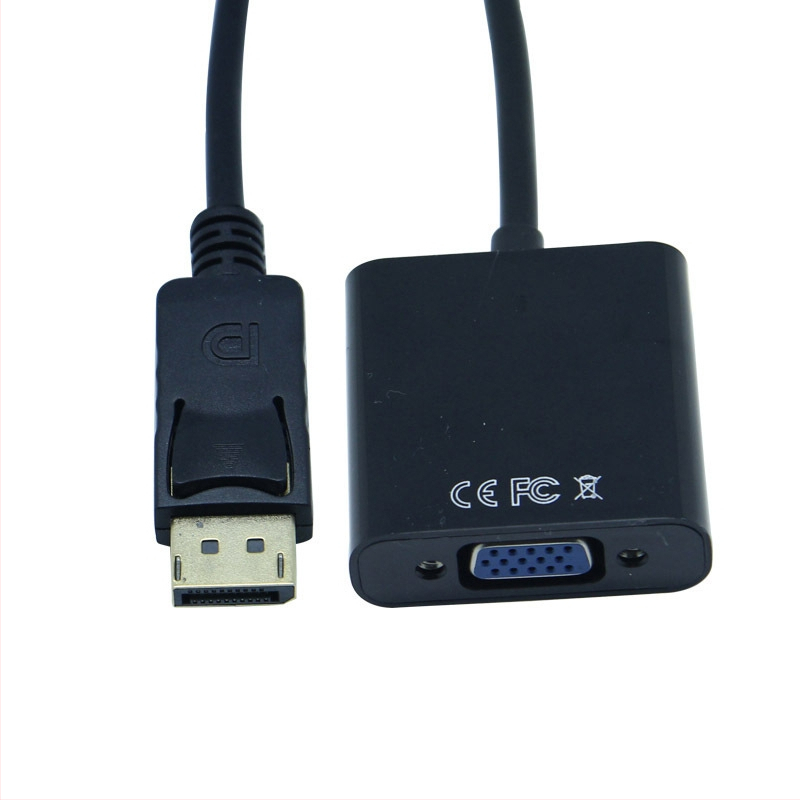 DP to VGA adapter kabel, DP muški na VGA ženski, VGA sučelje, bakar vodič, adapter kabel, za PC/monitor/projektor