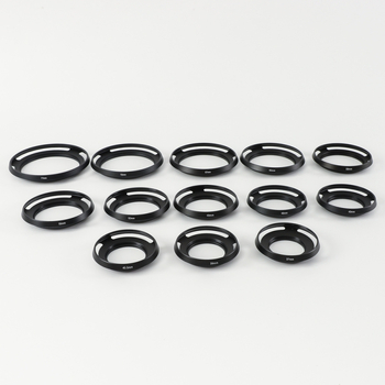 Parasolar metalic deschis pentru obiectiv ultrawide, fără vinietare, din aliaj de aluminiu, compatibil cu diferite camere, formă scurtă cu aspect floral