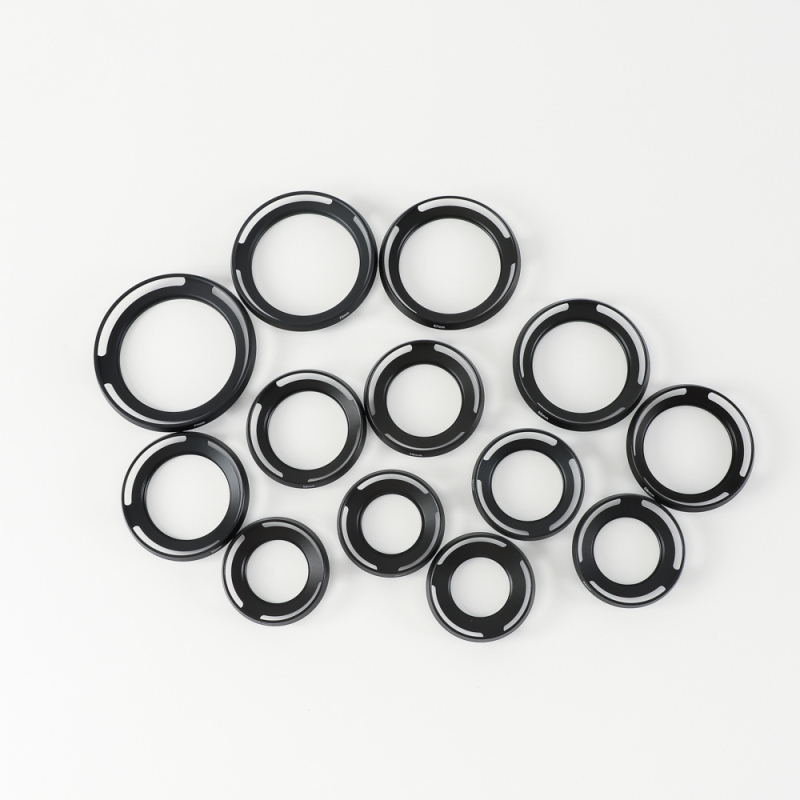 Parasolar metalic deschis pentru obiectiv ultrawide, fără vinietare, din aliaj de aluminiu, compatibil cu diferite camere, formă scurtă cu aspect floral