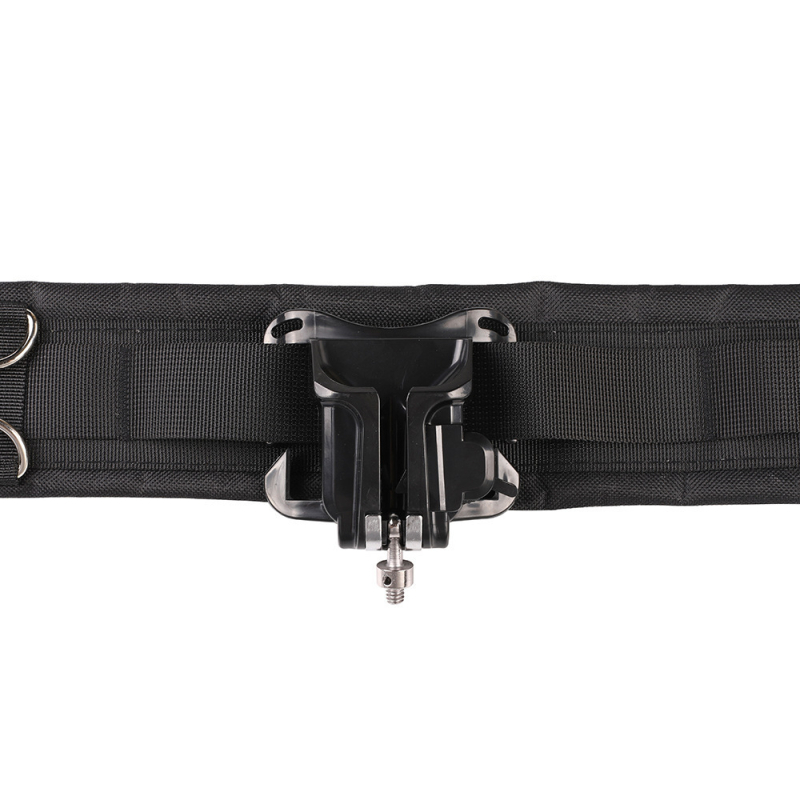 Klip za pojas kamere s pločom brzog otpuštanja za DSLR i bez ogledala, 1/4 inčni navoj, ABS + aluminijska legura, nosivost do 2 kg, dimenzije 11 × 8,5 cm, težina 65 g