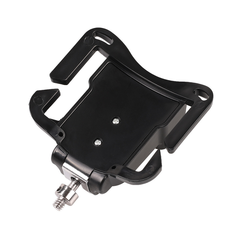 Klip za pojas kamere s pločom brzog otpuštanja za DSLR i bez ogledala, 1/4 inčni navoj, ABS + aluminijska legura, nosivost do 2 kg, dimenzije 11 × 8,5 cm, težina 65 g