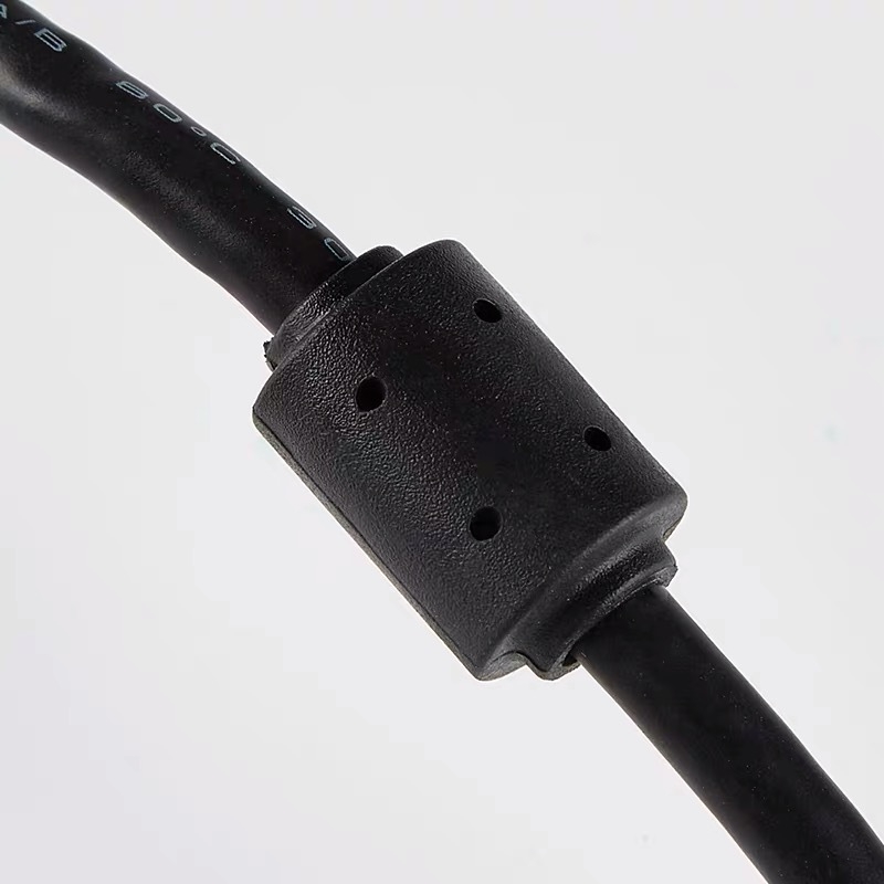 VGA кабел, модел V002, мед без кислород, инжекционно формована, съвместим с телевизори/компютри/монитори