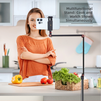 Държач за проектор с 1/4-инчова резба, карбонова стомана, товароносимост 1,5, 4 възела, тегло 2,4