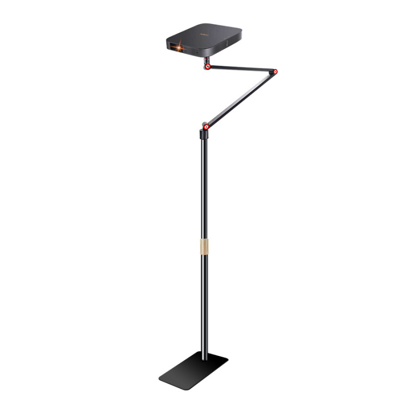 Държач за проектор с 1/4-инчова резба, карбонова стомана, товароносимост 1,5, 4 възела, тегло 2,4