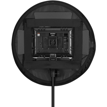 Softbox pentru LED fill light YN56-1, compatibil cu seria YN600/YN900, greutate 250 g, capacitate de încărcare 2–5 kg, include 1 piesă Softbox