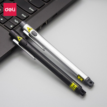 PPT лазерен указател, инфрачервен, безжичен, Deli 3933, метал, тегло 100