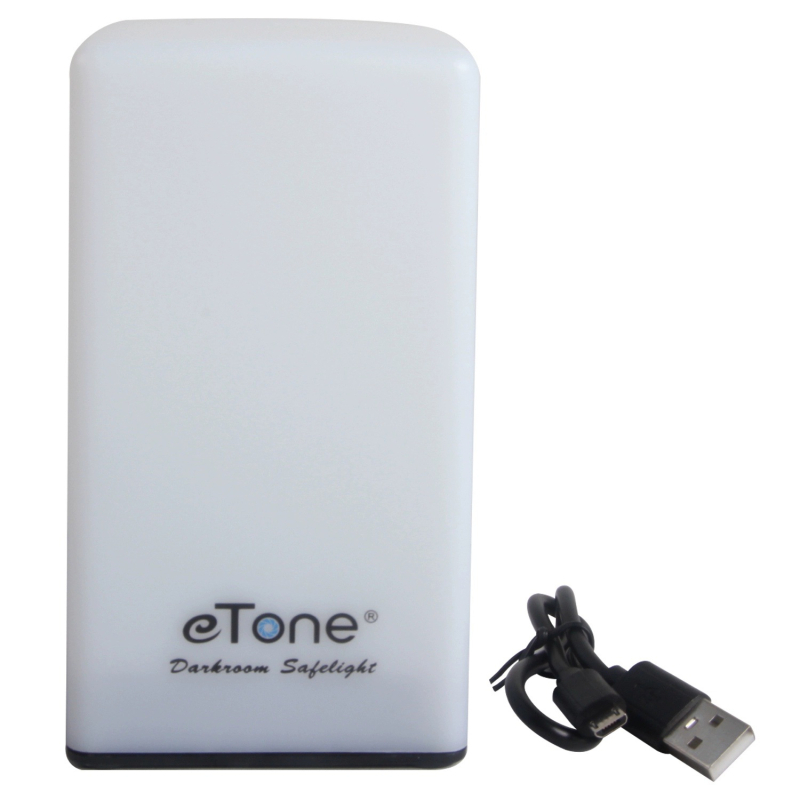 eTone Prenosivo svjetlo za tamnu sobu, LED 635 nm, za razvoj fotopapira i filma, uključuje Android kabel