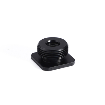 Adapter za hot shoe osovinu – aluminijska legura, 5/8in muški na 1/4in ženski, M6 ženski, jednostruktni dizajn, nosivost 2–5 kg
